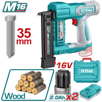 CLAVADORA 16V F15-F35 CAP:105PCS 2X2.0AH INDUSTRIAL