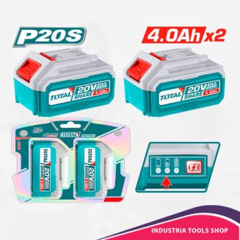 COMBO 20V BATERIAS 2X4.0AH INDUSTRIAL BLISTER EDIC.LIMITADA