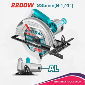 SIERRA CIRCULAR 2200W 3800RPM 235X25.4MM EST. ALUMINIO INC DISCO INDUSTRIAL