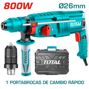 ROTOMARTILLO SDS+ 26MM 800W 0-4000BPM 2.5J +CHUCK RAPIDO