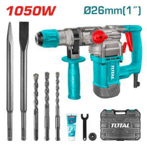 ROTOMARTILLO SDS+ 26MM 1050W 1100RPM 3800BPM 4.5J MALETIN