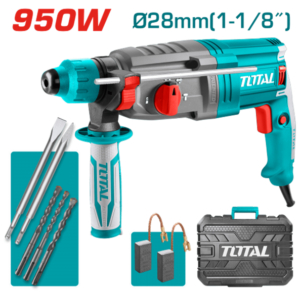ROTOMARTILLO SDS+ 28MM 950W 0-4670BPM 2.5J INDUSTRIAL